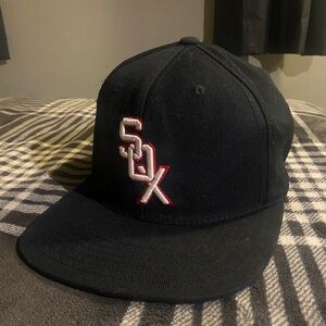 Chicago White Sox Black Baseball Cap